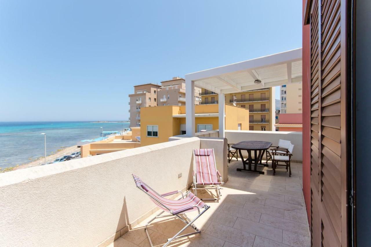 Terrazza Sul Mare Leilighet Trapani Eksteriør bilde